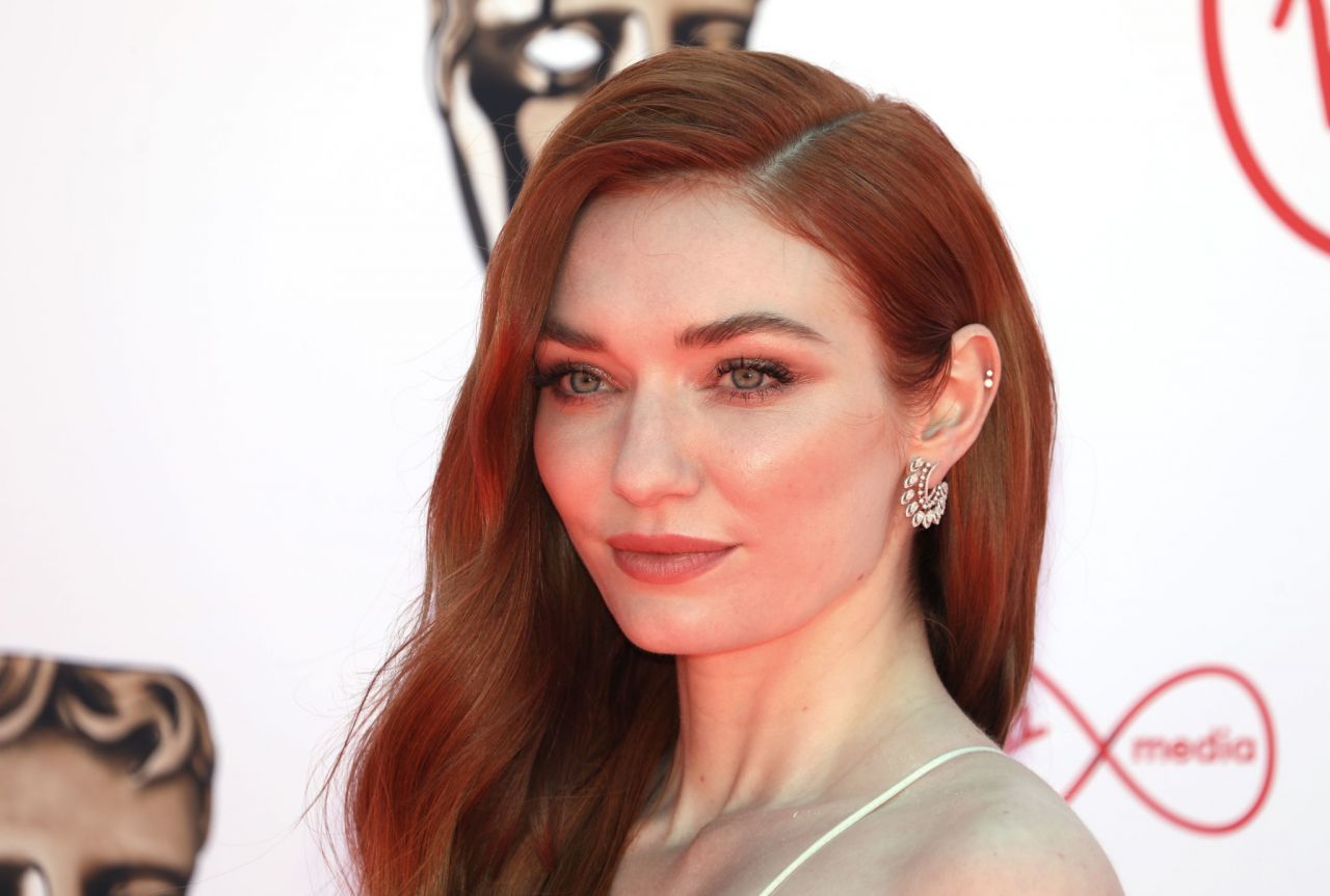 Eleanor Tomlinson BAFTA TV Awards 2022 at The Royal Festival Hall in London07